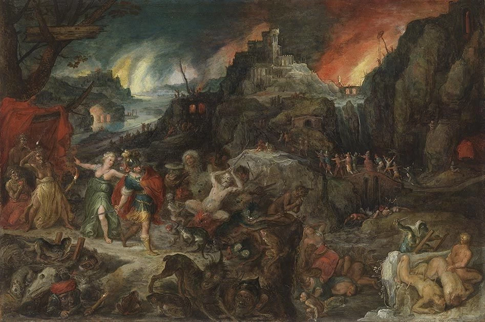Enea negli inferi - Bavarian State Painting Collections